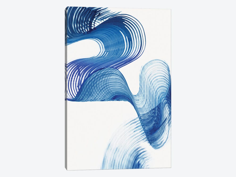 Blue Swag II by PI Studio 1-piece Canvas Art Print