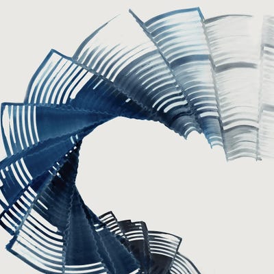 Fabric Folds by PI Studio framed wall art