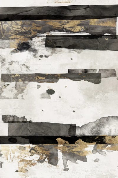 Gold And Black Ink II