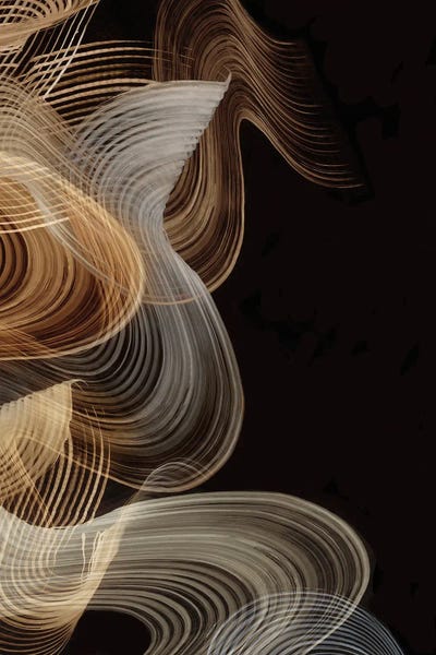 Black & White & Gold: Smokey Lines by PI Studio