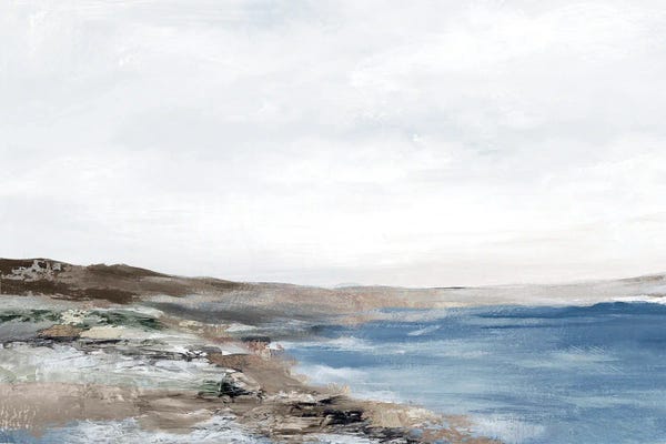 Coastal Serenity Under Vast Sky