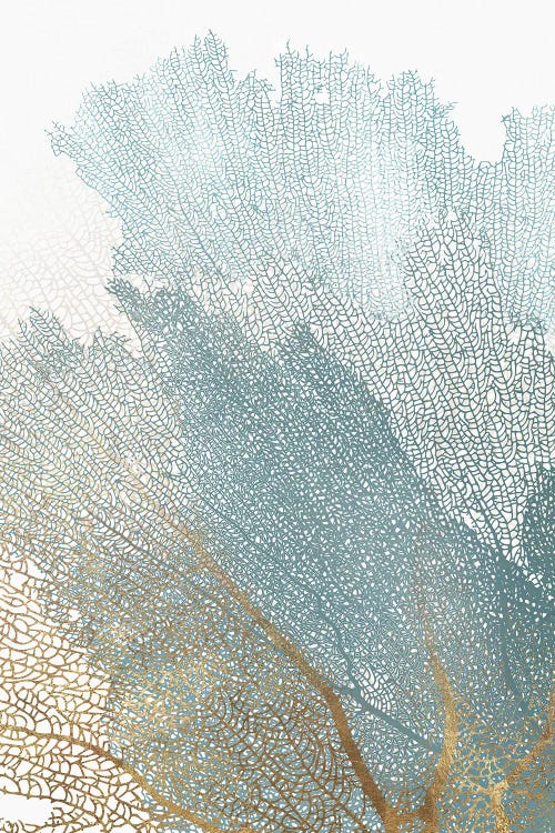 Delicate Branches Against White Canvas II