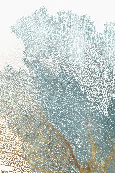 PI Studio: Delicate Branches Against White Canvas II by PI Studio