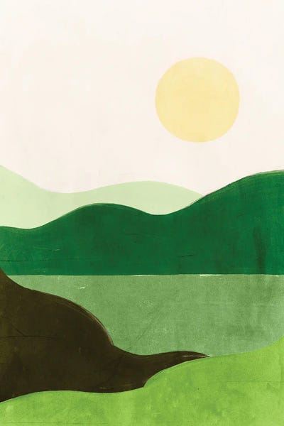 PI Studio: Greenscape Sunset by PI Studio