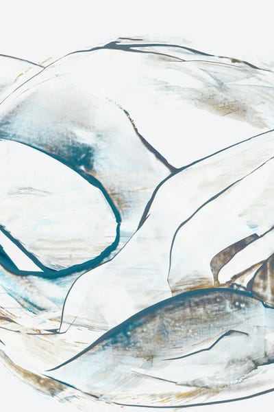 Canvas Print: Sapphire Drift I by PI Studio - thumbnail