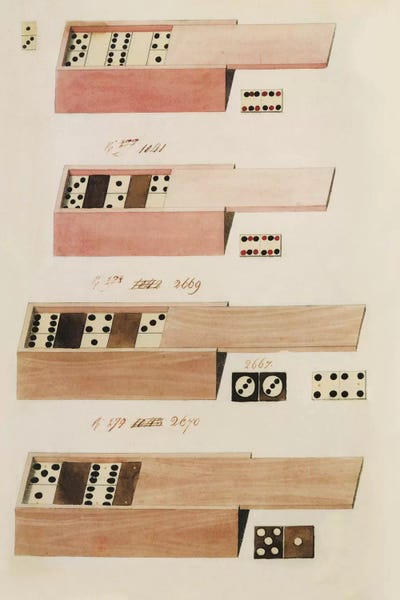 Cards & Board Games: Dominoes by PI Studio