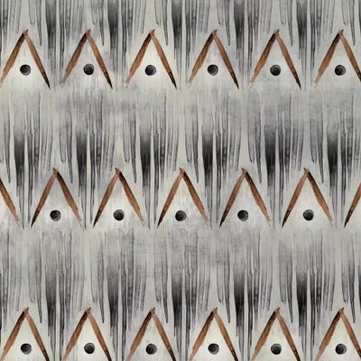 Grey Tribal I by PI Studio framed wall art
