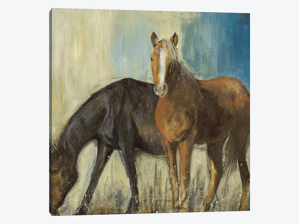 Horses II by PI Studio 1-piece Canvas Art