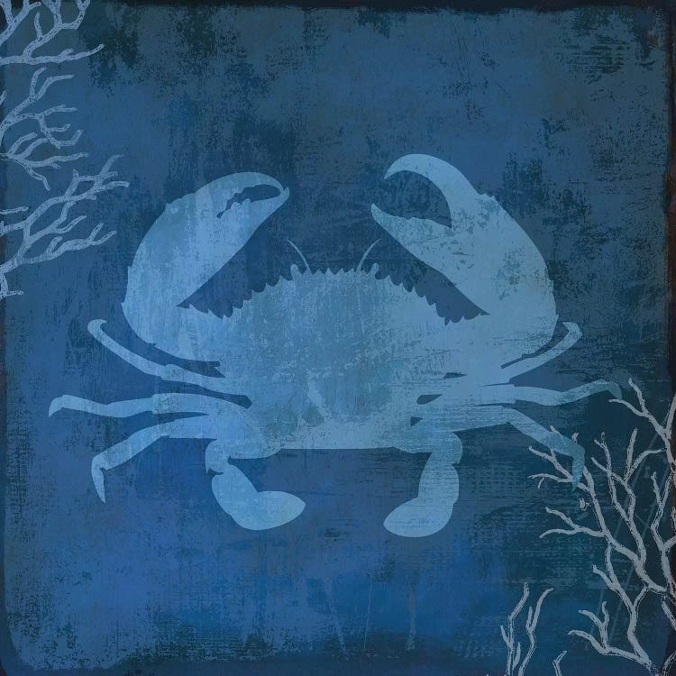 Navy Sea Crab by PI Studio wall art