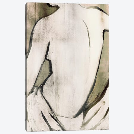 Nude Sepia II Canvas Print #PST506} by PI Studio Canvas Wall Art