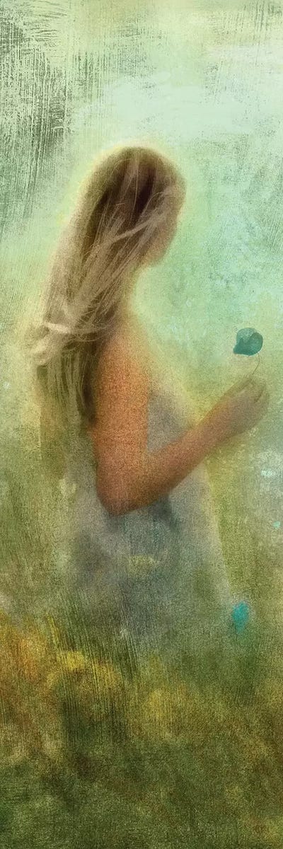 Nymph Kiss I by PI Studio multi panel art