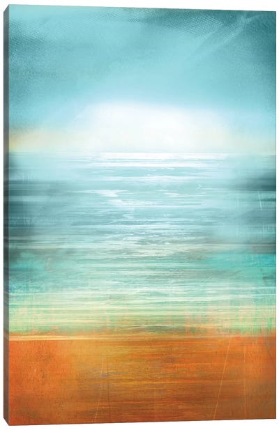Ocean Abstract Canvas Art Print - Spa