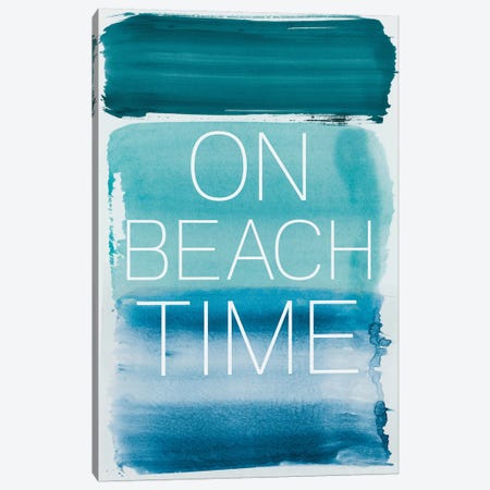 On Beach Time Canvas Print #PST518} by PI Studio Canvas Wall Art