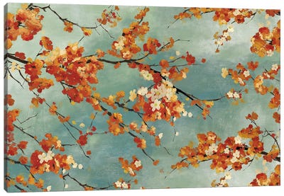 Orange Blossom Canvas Art Print - Traditional Décor