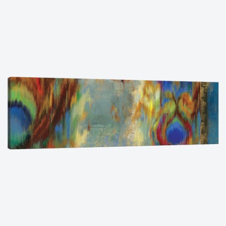 Peacock Abstract Canvas Print #PST573} by PI Studio Canvas Art