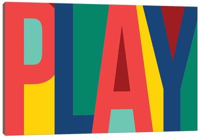 Play Canvas Art Print - Pre-K & Kindergarten