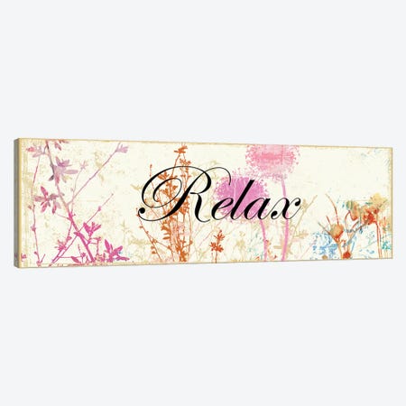 Relax Wildflowers Canvas Print #PST627} by PI Studio Canvas Art Print