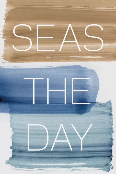 Kids Nautical Art: Seas The Day by PI Studio