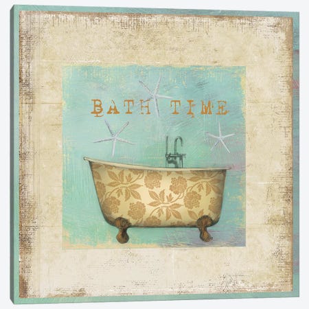 Bath Time Canvas Print #PST71} by PI Studio Art Print