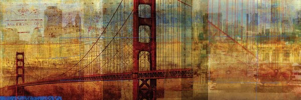San Francisco: Sunset Bridge by PI Studio
