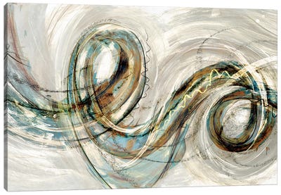 Swirly Whirly II Canvas Art Print - PI Studio