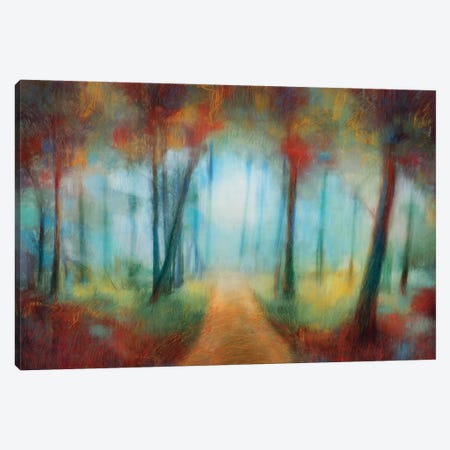 Through The Trees Canvas Print #PST766} by PI Studio Canvas Art