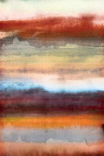 Linear Abstract: Tribal Colour Wash II by PI Studio