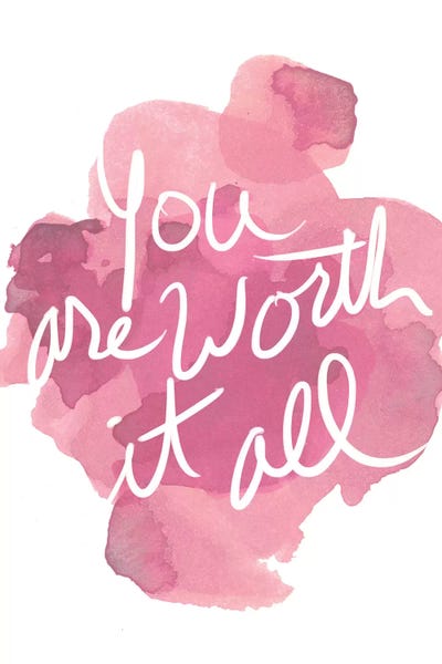 Uniqueness: Watercoulours Pink Type I by PI Studio