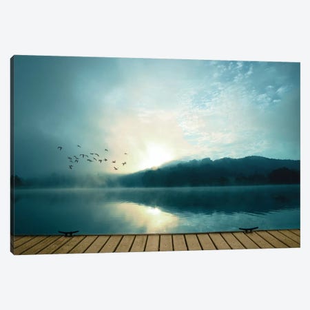 Waterside Canvas Print #PST847} by PI Studio Canvas Print