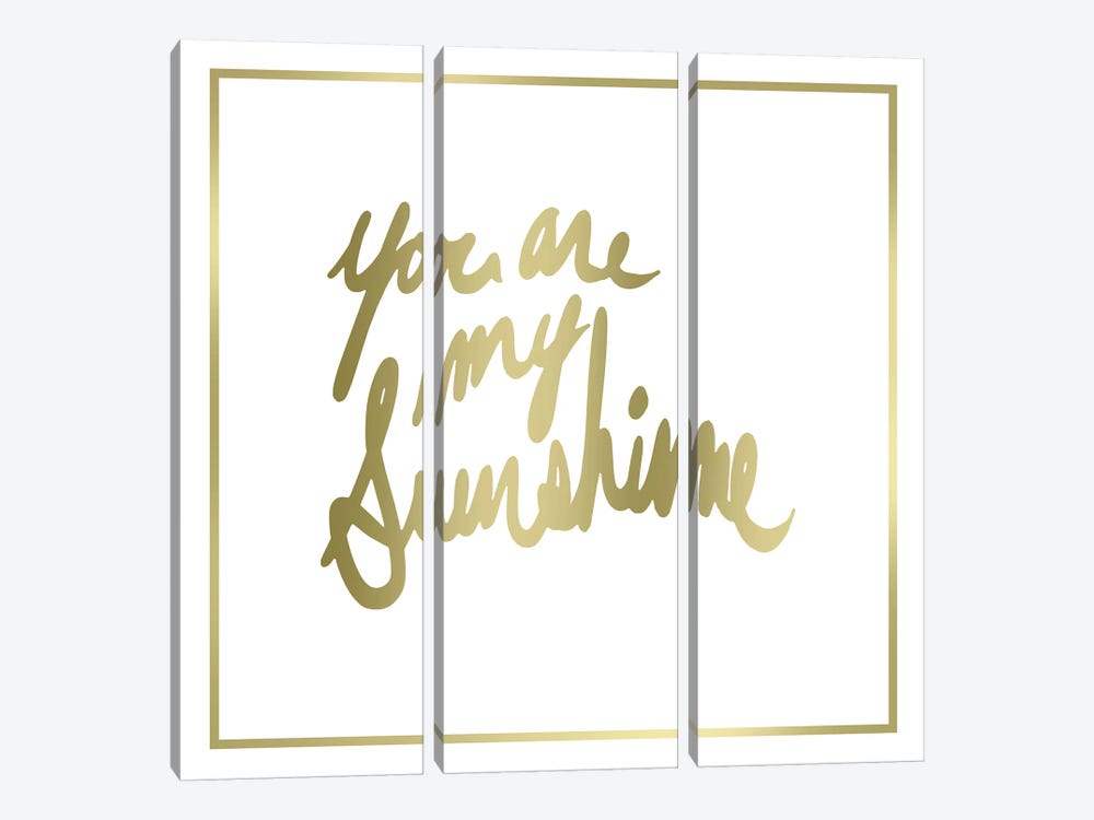 You Are My Sunshine by PI Studio 3-piece Canvas Art