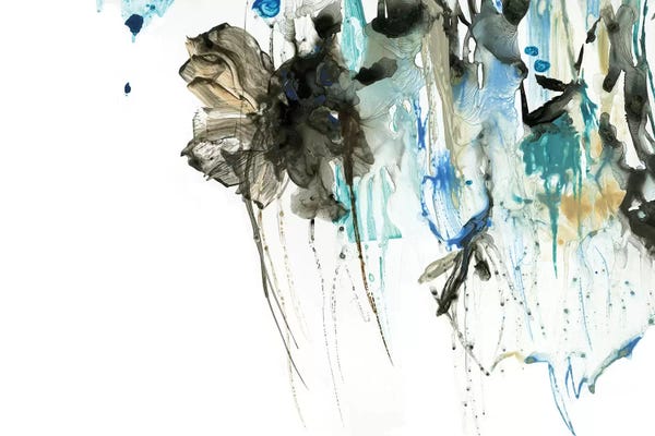 Mid-Century Modern Living Room: Water Splash I by PI Studio