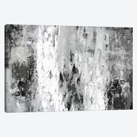 Black And White Abstract IV Canvas Print #PST94} by PI Studio Canvas Artwork
