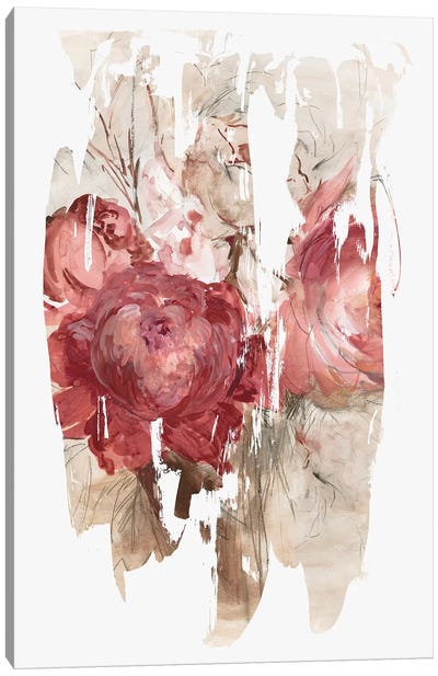 Crimson Lust I  Canvas Art Print - PI Studio
