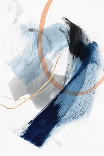 Large Minimalist Art - Canvas Prints: Foreshadow I  by PI Studio