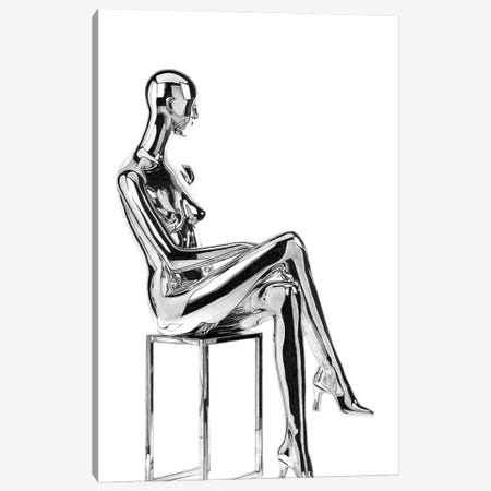 Chrome Lady Canvas Print #PSW117} by Paul Stowe Canvas Print
