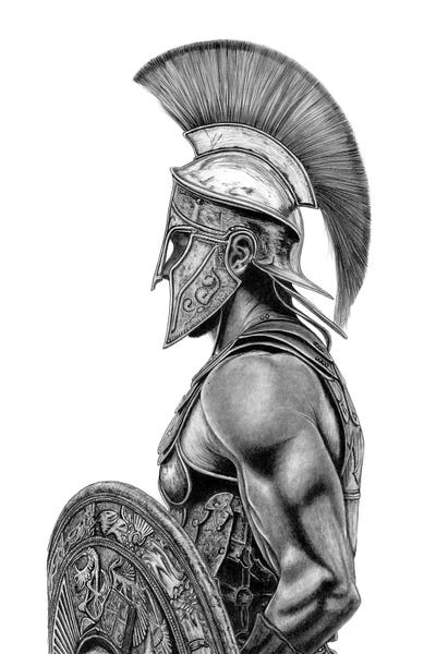Gladiator by Paul Stowe framed wall art