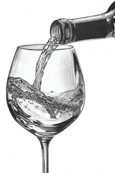 Paul Stowe: White Wine Pour 2025 by Paul Stowe
