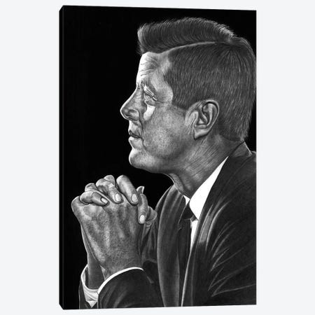 JFK Canvas Print #PSW14} by Paul Stowe Canvas Print