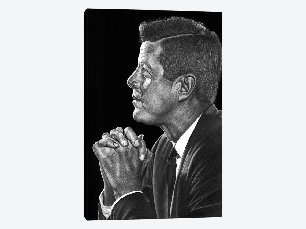 JFK by Paul Stowe 1-piece Canvas Print