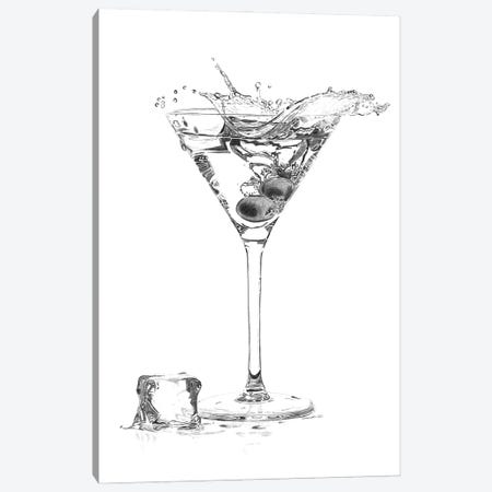 Martini Splash Canvas Print #PSW20} by Paul Stowe Canvas Print