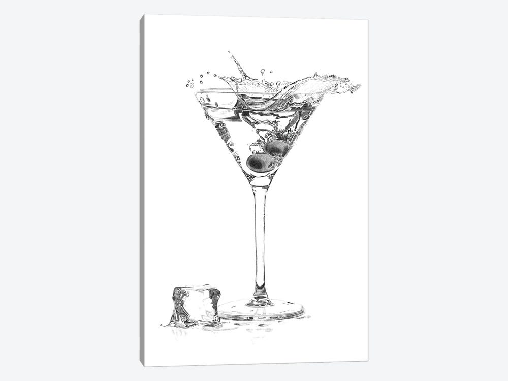 Martini Splash by Paul Stowe 1-piece Canvas Artwork