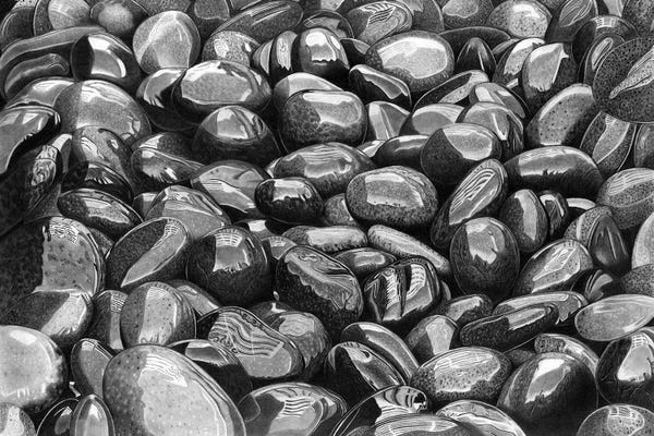 Wet Pebbles Vi Ver. II