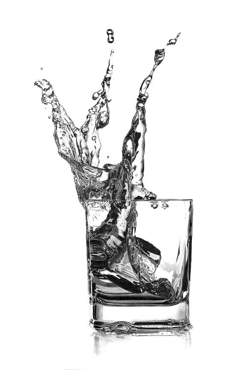 Double Whisky Splash by Paul Stowe wall art