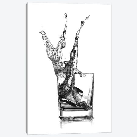 Double Whisky Splash Canvas Print #PSW44} by Paul Stowe Canvas Artwork