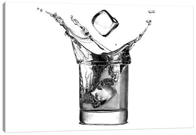 JD & Coke Canvas Art Print - Cocktail & Mixed Drink Art