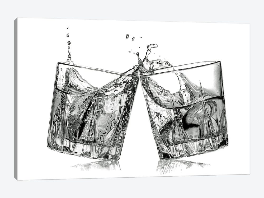 Bourbon Cheers by Paul Stowe 1-piece Art Print