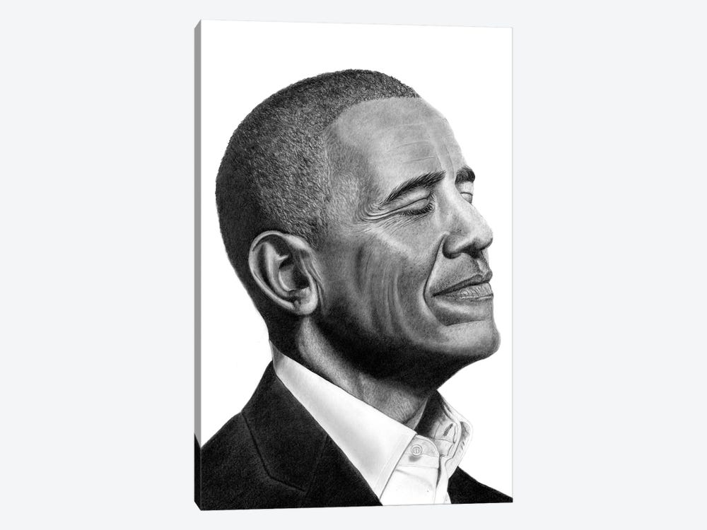 Obama II by Paul Stowe 1-piece Canvas Artwork