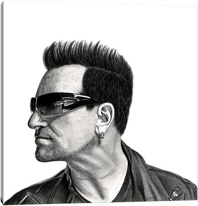Bono Canvas Art Print