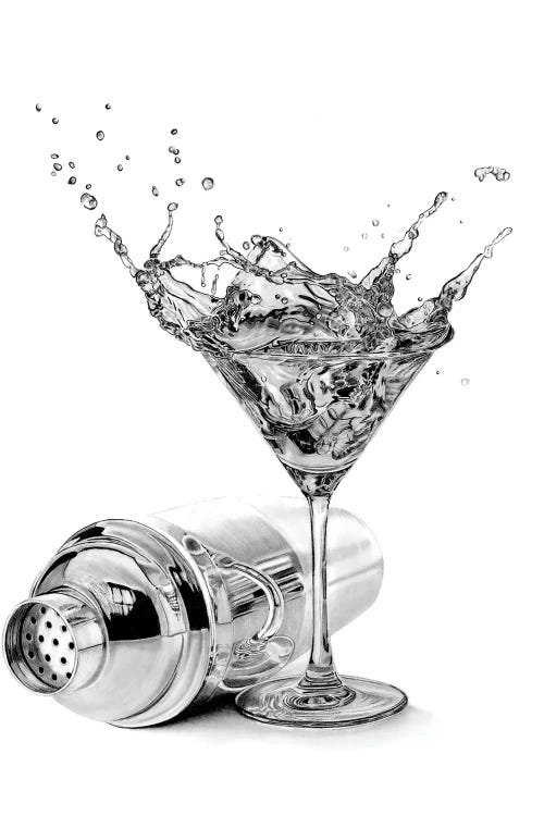 Cocktail Splash by Paul Stowe canvas print