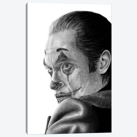 Joker Canvas Print #PSW9} by Paul Stowe Canvas Art Print